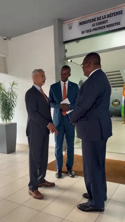 Jaishankar meets Côte d'Ivoire Defence Minister, eyes deeper ties