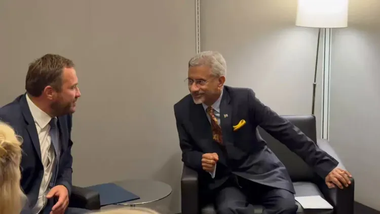 Jaishankar meets Estonia FM Tsahkna at UNGA81