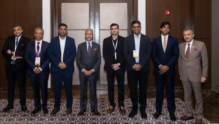 Jaishankar meets Indian tech founders at Raisina Middle East