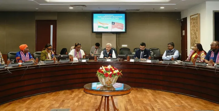Jaishankar meets Liberian MPs, shares India's welfare scheme playbook
