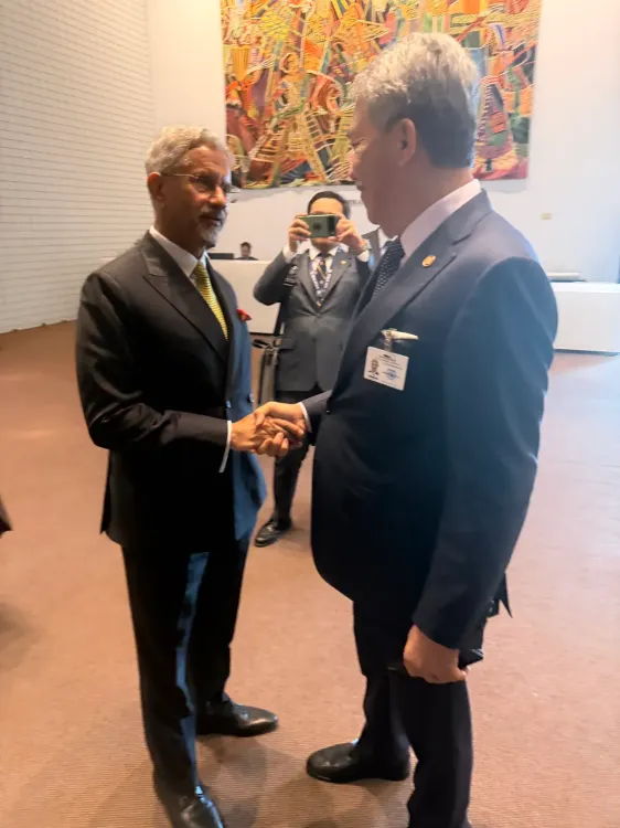Jaishankar meets Malaysia's Mohamad Haji Hasan at UNGA81