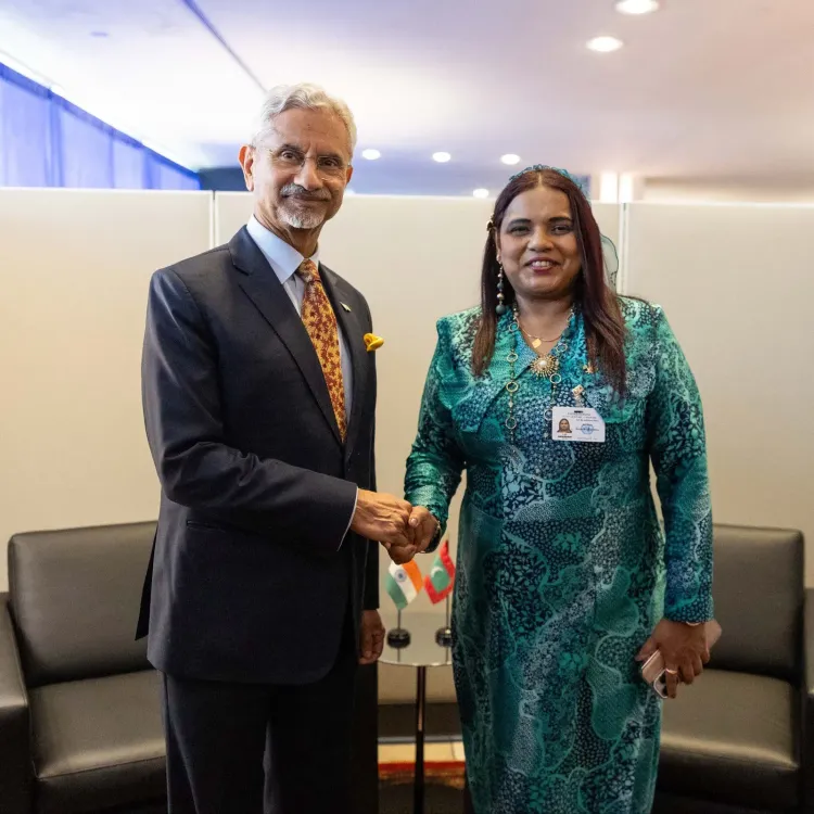 Jaishankar meets Maldives FM Adam on UNGA81 sidelines