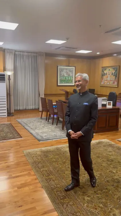 Jaishankar meets Russia's Duma Chairman Volodin in New Delhi