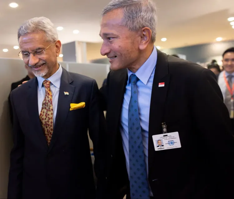 Jaishankar meets Singapore FM Vivian Balakrishnan at UNGA