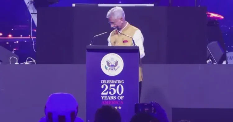 Jaishankar Speaks at US Embassy National Day Reception