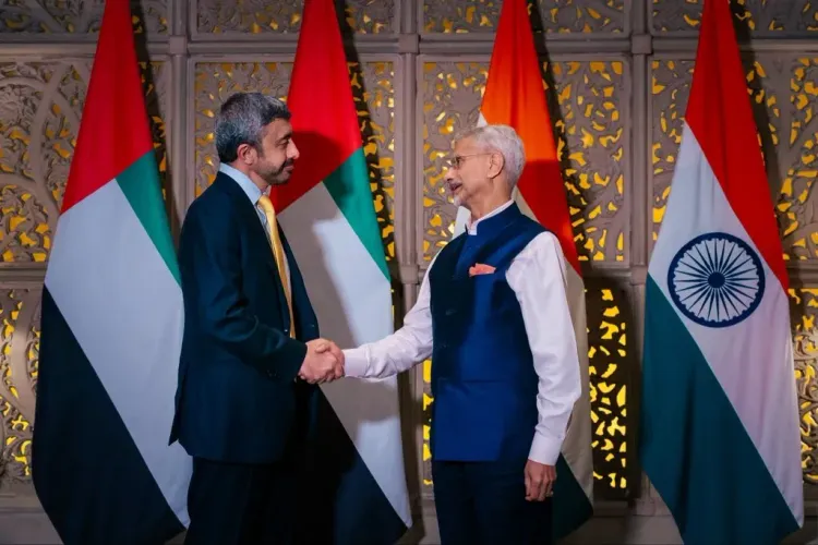 Jaishankar Welcomes UAE Deputy PM Sheikh Abdullah to Mumbai