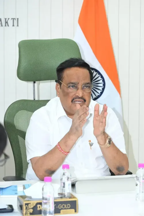 Jal Shakti Min Paatil Reviews NDSA Dam Safety Work