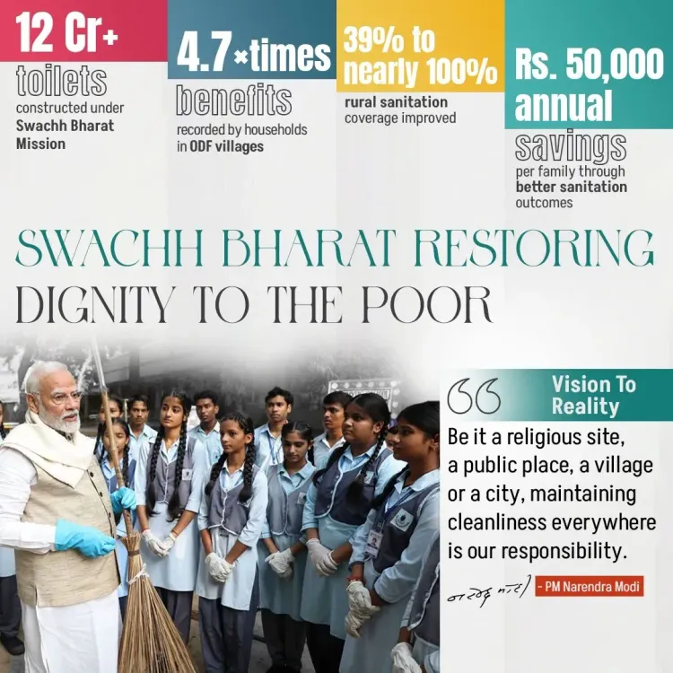 Jal Shakti Minister CR Paatil Hails 12 Years of Swachh Bharat