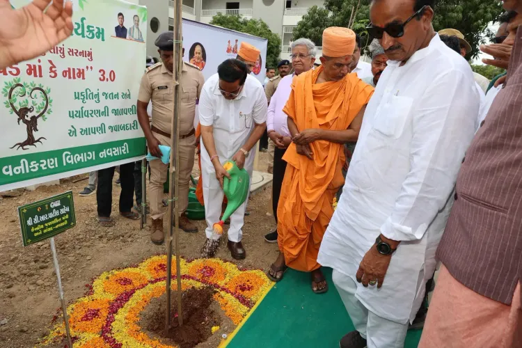 Jal Shakti Minister CR Paatil joins Ek Ped Maa Ke Naam 3.0 drive