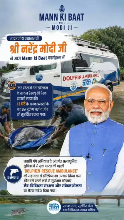 Jal Shakti Minister Paatil hails Ganga Dolphin rescue in UP