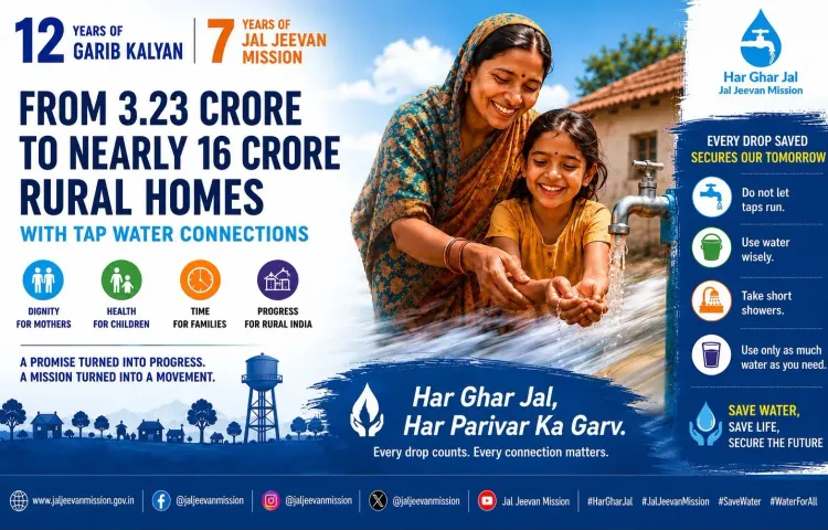 Jal Shakti Minister Paatil Marks 7 Years of Jal Jeevan Mission