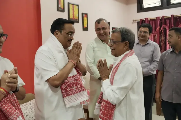 Jal Shakti Minister Paatil Meets Guwahati Citizens, Discusses Viksit Bharat