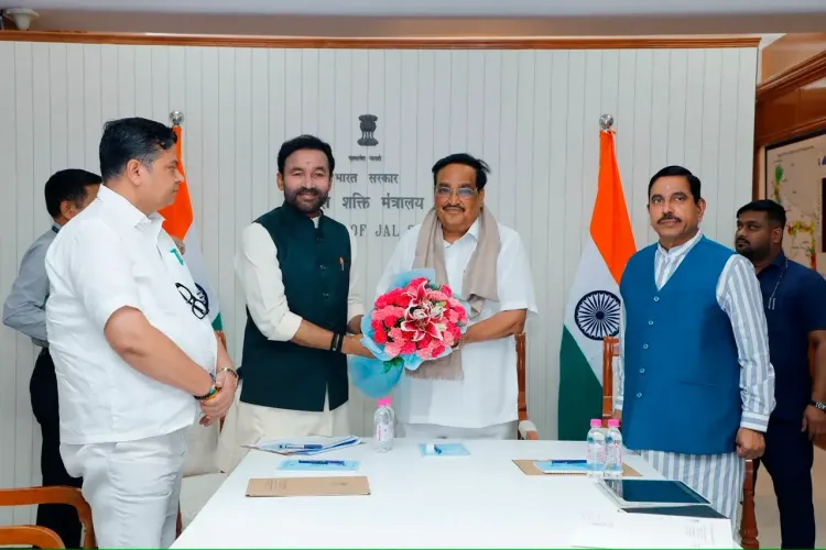 Jal Shakti Minister Paatil Reviews Godavari-Kaveri Link Project