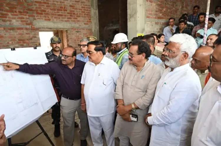Jal Shakti Minister Paatil Reviews JJM Projects in Agra, Firozabad