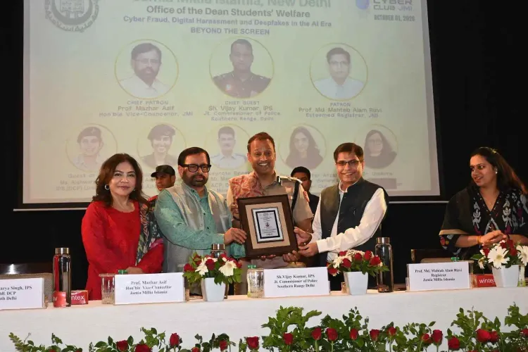 Jamia Millia Islamia, Delhi Police hold cyber safety drive on deepfakes, digital arrest