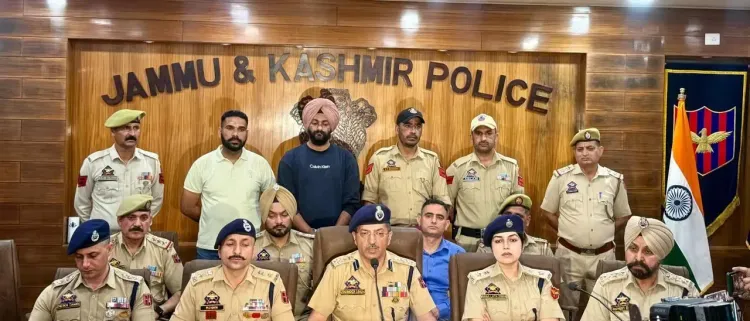 जम्मू में नशा तस्करी नेटवर्क का भंडाफोड़, गैंगस्टर लाउ गुज्जर गिरफ्तार