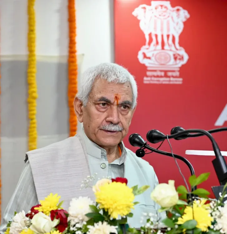 जम्मू-कश्मीर: उपराज्यपाल मनोज सिन्हा ने एसीबी की एपीकेएस शाखा का उद्घाटन किया, कहा- 'तेज जांच आवश्यक'