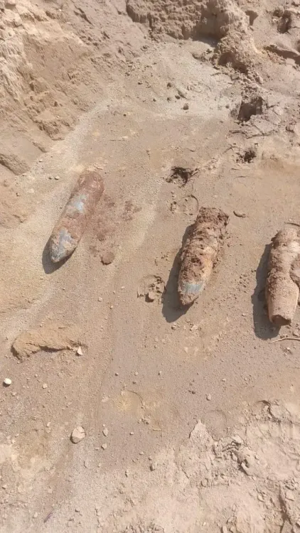 क्या जम्मू-कश्मीर के सांबा में पुराने तोप के गोले मिले?