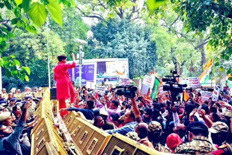 Have Charges Been Framed Against Congress Leader Alka Lamba at Jantar Mantar?