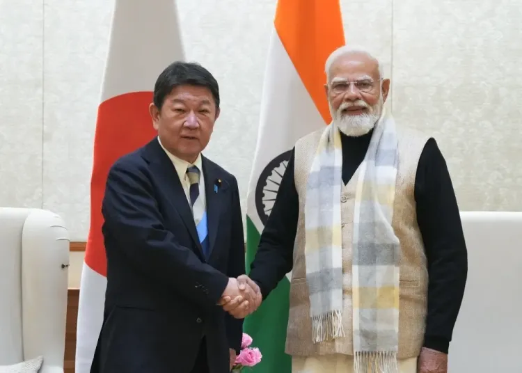 What Did Japan's FM Motegi Discuss with PM Modi?
