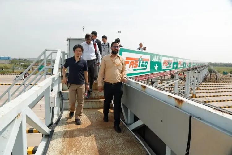 Japan delegation inspects India's MLFF tolling system near Delhi at 12th Joint Working Group meet