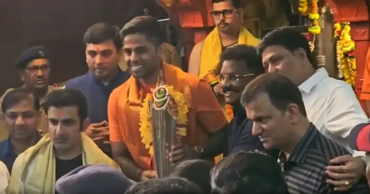 Celebrating Victory: Suryakumar Yadav, Gambhir & Jay Shah Pray at Shree Siddhivinayak Temple