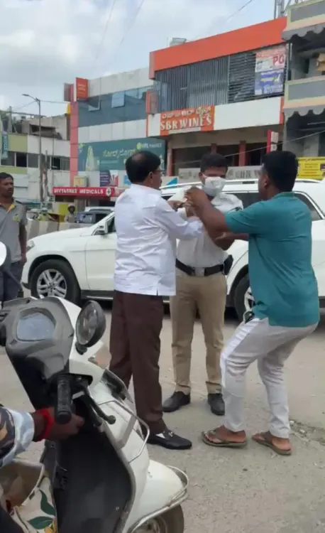 JD(S) leader Gottigere Manjanna arrested for assaulting Bengaluru traffic cop