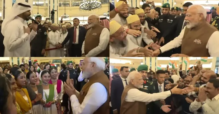 Jeddah Resonates with 'Modi-Modi' Chants, Saudis Perform Iconic Hindi Patriotic Songs