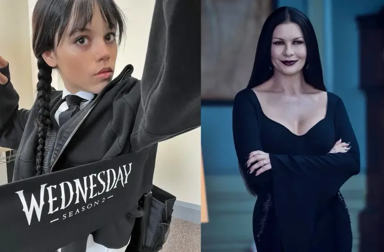 Jenna Ortega and Catherine Zeta-Jones Tease an Exhilarating Season in ‘Wednesday 2’ Trailer