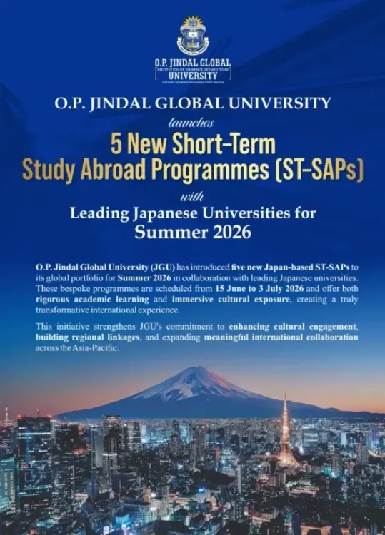 How Is JGU Strengthening India-Japan Academic Ties with New Programs?