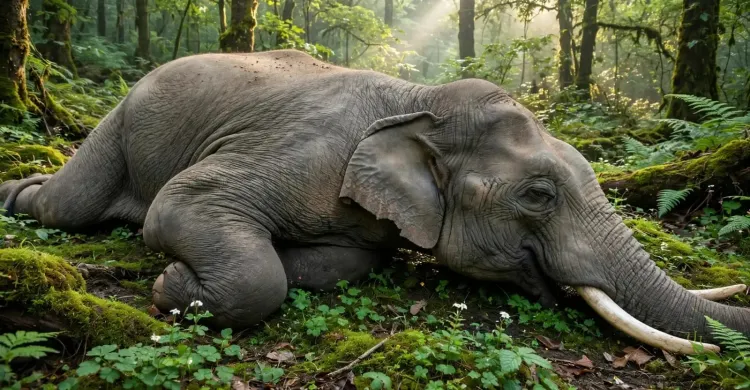 गढ़वा जंगल में हाथी का शव बरामद, चार दिनों में झारखंड की दूसरी मौत; जाँच शुरू