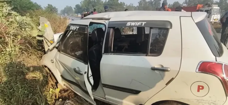 क्या झारखंड के बरही में डिवाइडर से टकराई कार में तीन की मौत और छह घायल हुए?