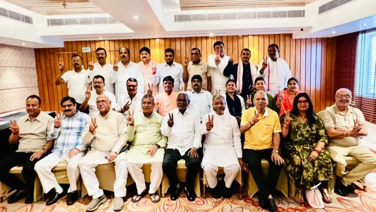झारखंड राज्यसभा चुनाव 2025: एनडीए ने किया मॉक पोल, आदित्य साहू बोले- नाथवानी की जीत सौ फीसदी तय