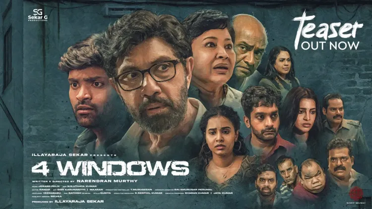 What Makes Jiiva's Teaser for '4 Windows' So Captivating?