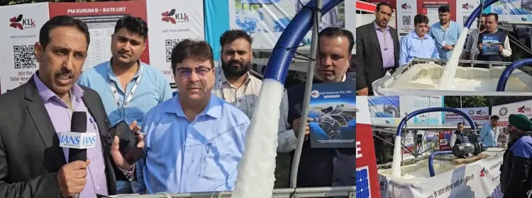 Jammu & Kashmir: 2,300 Solar Pumps Installed Under PM-KUSUM Initiative, Goal Set at 5,000