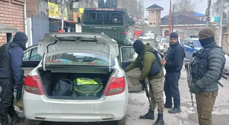 What Anti-Sabotage Operations Were Conducted in J&K’s Srinagar?