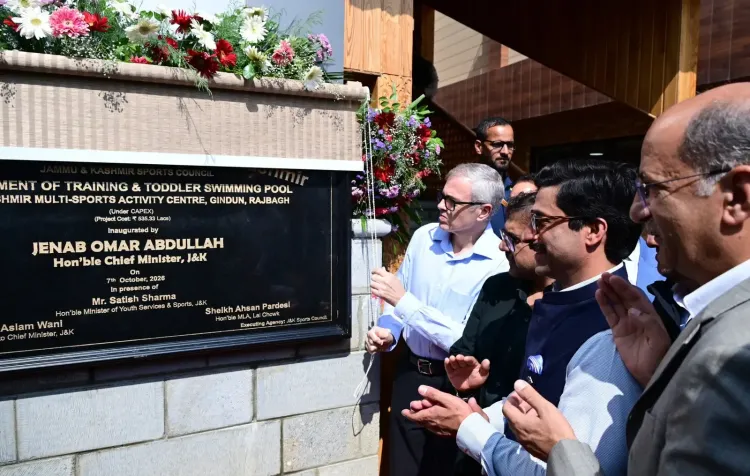 Omar Abdullah opens ₹30.35 crore sports complex in Srinagar with Kashmir's first Olympic pool