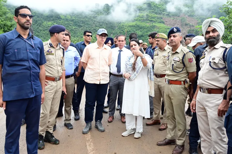 Did J&K CM Visit Flood-Hit Regions in Anantnag District?