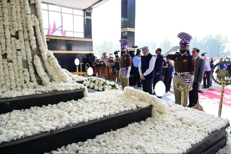 How Do J&K L-G and CM Honor Fallen Martyrs on Police Commemoration Day?