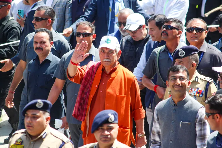 J&K L-G Manoj Sinha leads anti-drug march in Srinagar, vows zero tolerance on narco-terrorism