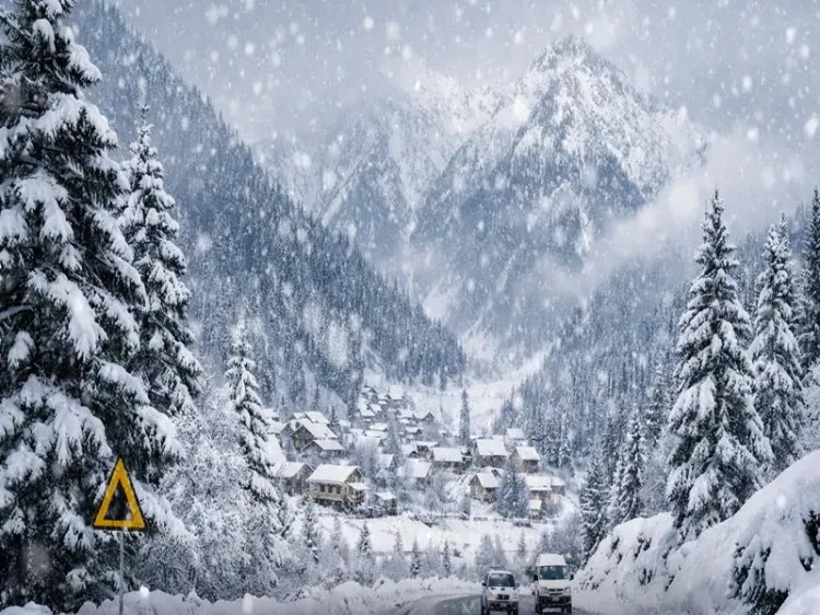 Will J&K Experience Moderate to Heavy Snowfall Starting January 22?