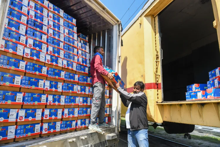 How are Fruit-laden Trucks Navigating the J&K NH Disruption?