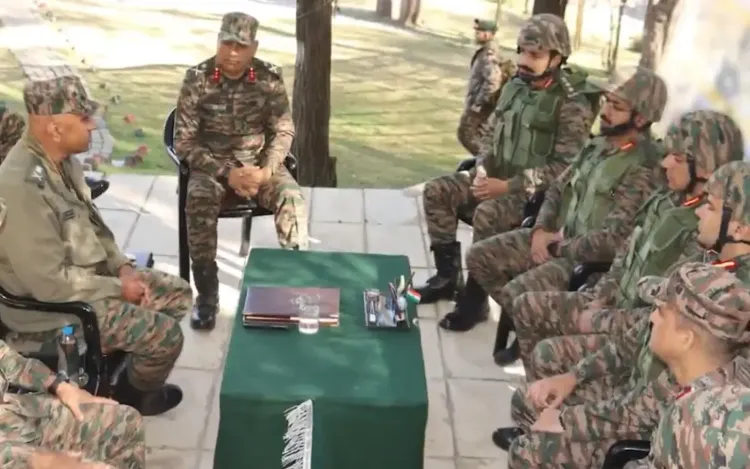 Northern Army Commander Lt Gen Pratik Sharma reviews LoC ops in Poonch, Rajouri