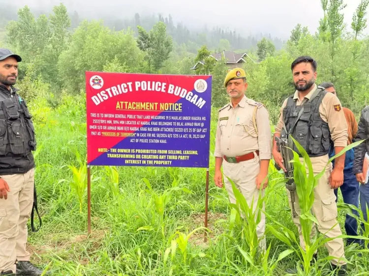 Did J&K Police Just Target Properties of Terror Handlers from Pakistan?