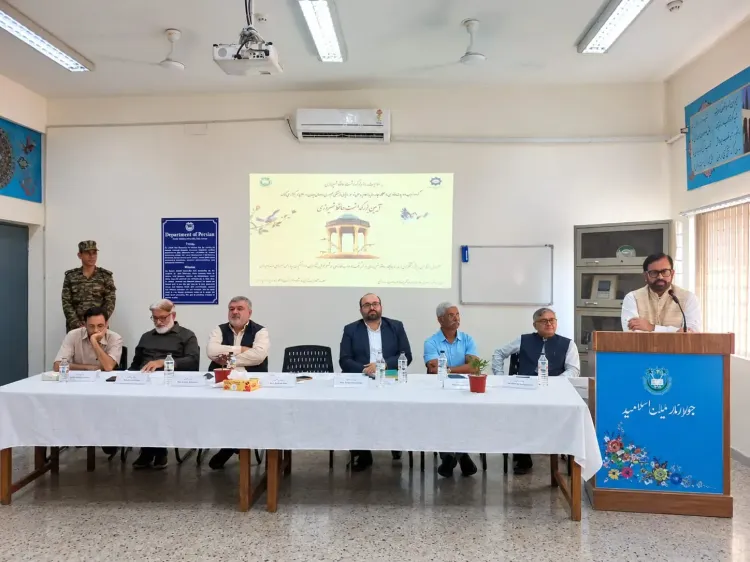 JMI Persian dept honours Hafez Shirazi at commemorative ceremony