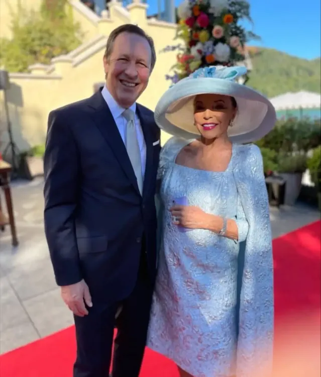 How Did Joan Collins Celebrate 24 Years of Marriage with Percy Gibson?