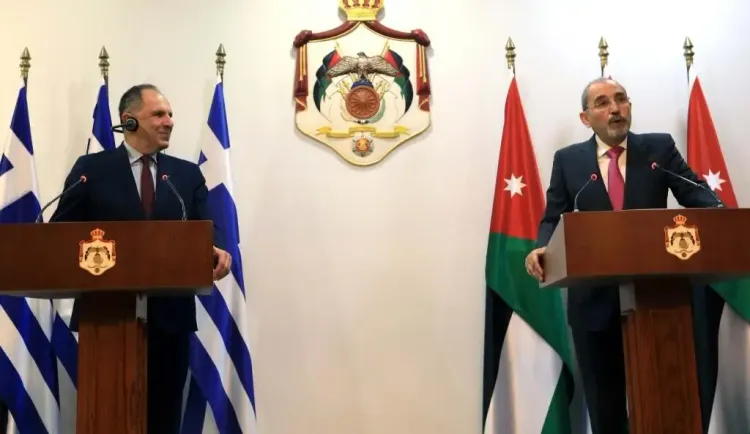 Jordan and Greece Emphasize Need for Gaza Ceasefire