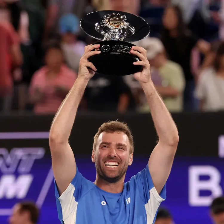 How Did Jordan Smith Triumph in the First Ever 'One Point Slam' Before the Australian Open?