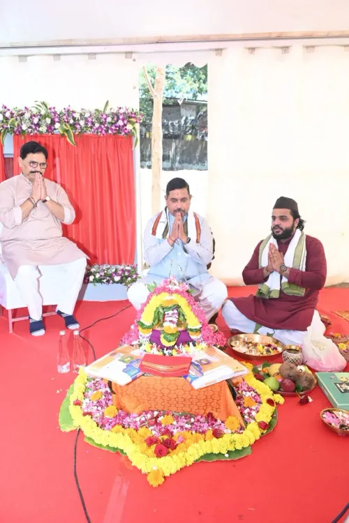 Joshi Inaugurates NTH Mumbai Testing Facilities, Lays Foundation Stone