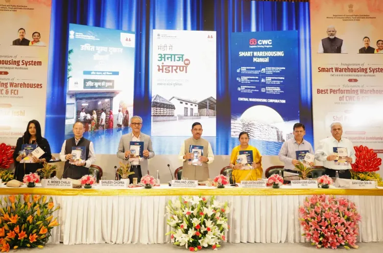 Joshi Launches AI-Powered Smart Warehousing for FCI, CWC